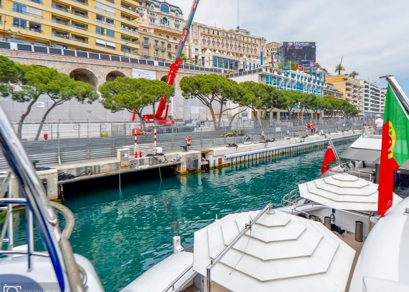 Yacht, Monaco Harbour 2023